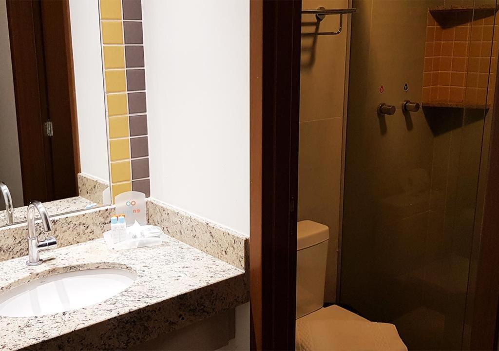 Hotel Flat Em Olimpia Em Frente Ao Park Exterior foto